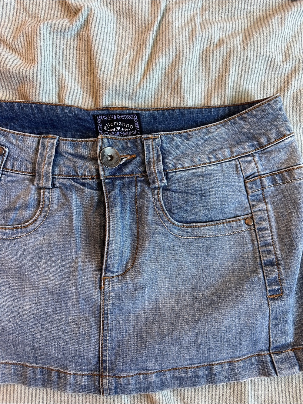 Vintage Denim Skirt